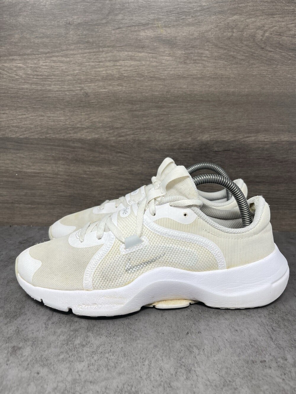 Nike In-Season TR 13 Size 8 Womens White Silver Training Shoes DV3975-101
